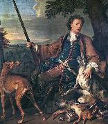 Francois Desportes Portrait of the Artist in Hunting Dress Spain oil painting artist